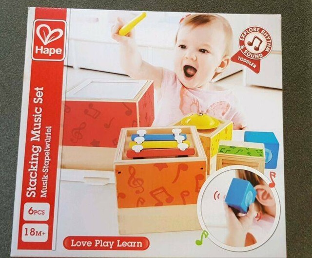 hape stacking music set